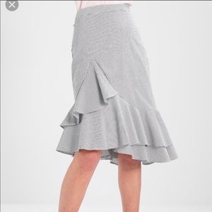 Banana Republic Seersucker Skirt
